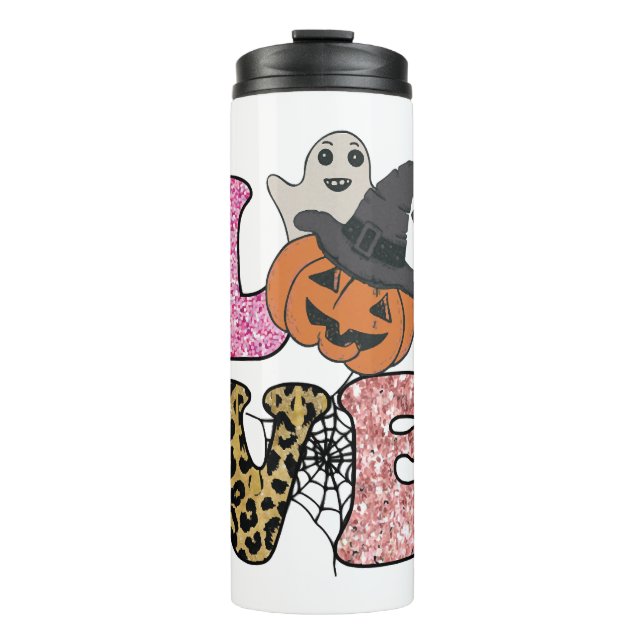 Niedlich Halloween Thermosbecher (Vorderseite)