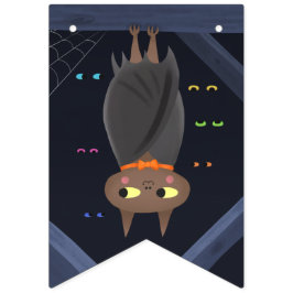Niedlich Halloween Vampire Bat Black Wimpelkette