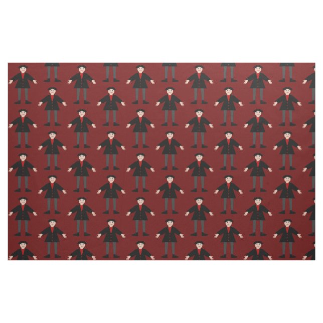 Niedlich Halloween Vampire Gemustert Stoff (Fat Quarter (45,7 x 55,9 cm))