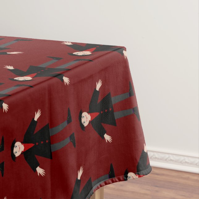 Niedlich Halloween Vampire Gemustert Tischdecke (Beispiel)