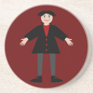 Niedlich Halloween Vampire Getränkeuntersetzer