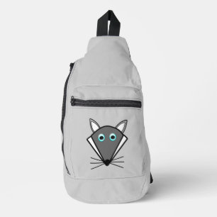 Niedlich Halloween Wolf Crossbody Bag