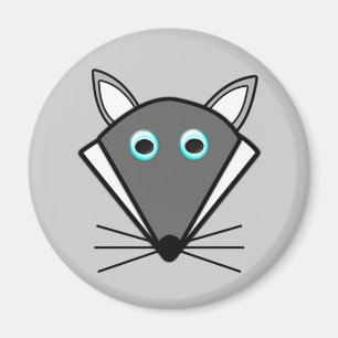 Niedlich Halloween Wolf Magnet