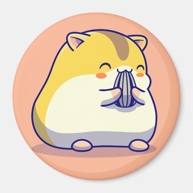 Niedlich Hamster Magnet (Vorne)