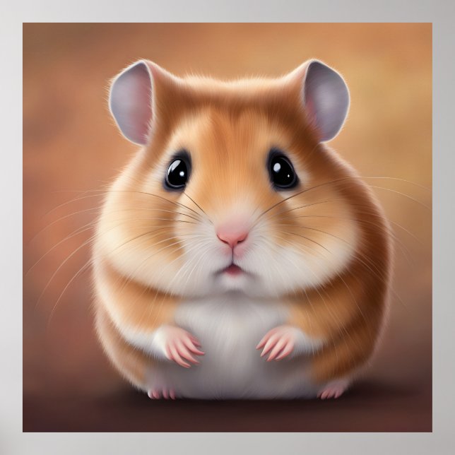 Niedlich Hamster Poster (Vorne)