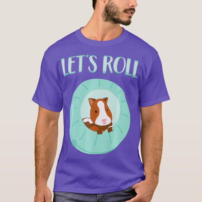 Niedlich Hamster Stuff Funny Lasse Roll Hamster Ba T-Shirt (Vorderseite)