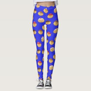 Niedlich Hannukah gemustert Leggings