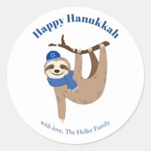 Niedlich Hanukkah Sloth