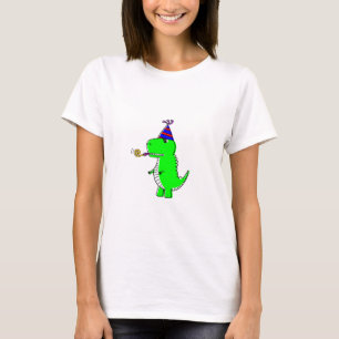 Niedlich Happy Birthday Dinosaur T-Shirt