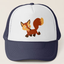 Niedlich Happy Cartoon Fox Hat