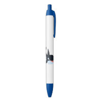 Niedlich Happy Cartoon Killer Whale Black Ink Pen