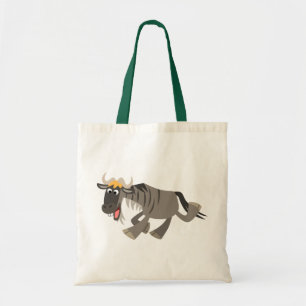 Niedlich Happy Cartoon Wildebeest Bag Tragetasche