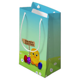 Niedlich Happy Easter Baby Chick Kleine Geschenktüte