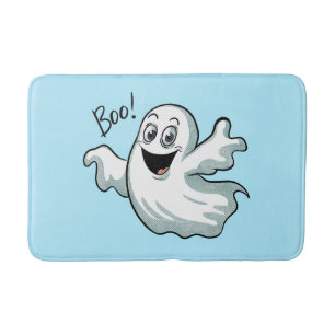 Niedlich Happy Ghost Badematte