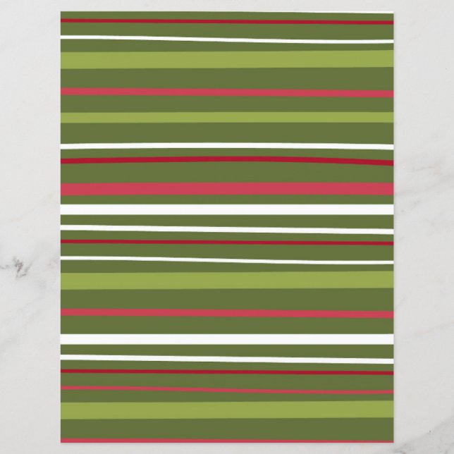 Niedlich Happy Holidays Scrapbook Paper (Vorderseite)