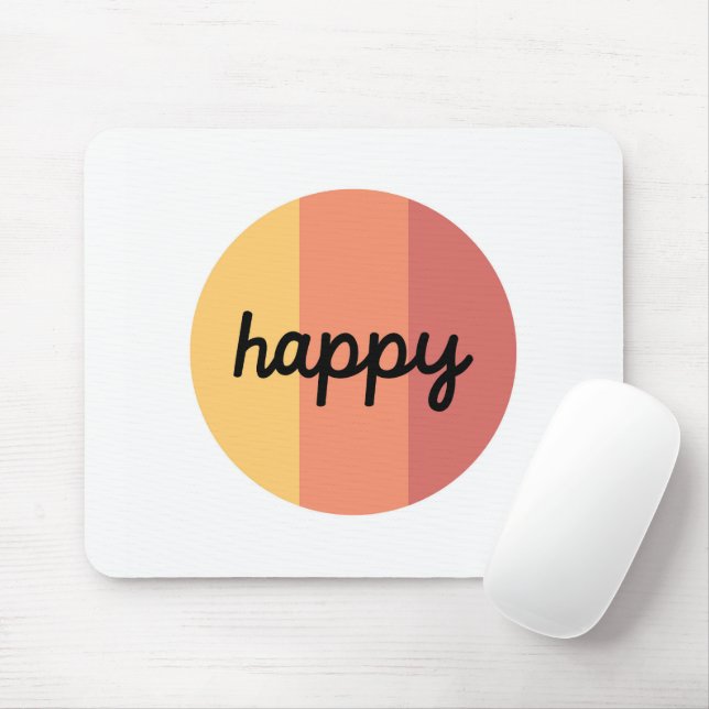 Niedlich Happy Mouse Pad Mousepad (Mit Mouse)
