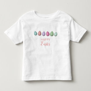 Niedlich Happy Oaster Egg Pastellfarben Kleinkind T-shirt