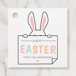 Niedlich Happy Oster Bunny Oars Osterkorb Geschenkanhänger