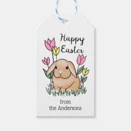 Niedlich Happy Ostersonne Geschenkanhänger