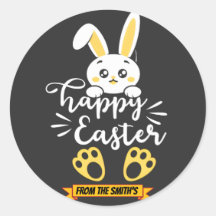 Niedlich Happy Ostersonne mit gelben Paw-Printen