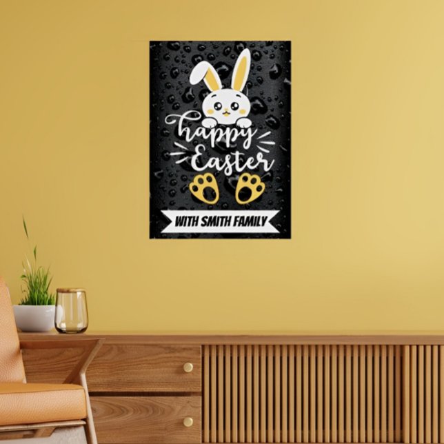 Niedlich Happy Ostersonne mit gelber Paw Poster (Von Creator hochgeladen)