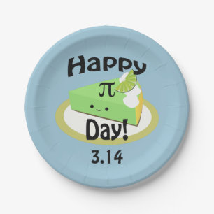 Niedlich Happy Pi Day Pappteller