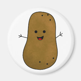 Niedlich Happy Potato Magnet