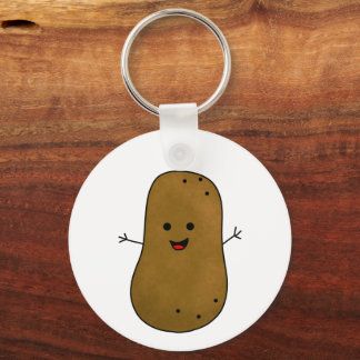 Niedlich Happy Potato Schlüsselanhänger