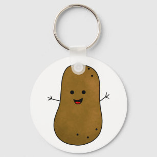 Niedlich Happy Potato Schlüsselanhänger