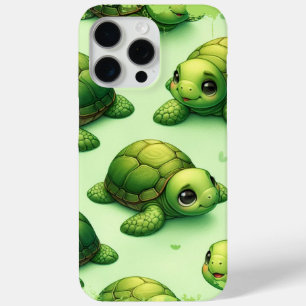Niedlich Happy Turtles Pattern Case-Mate iPhone Hülle