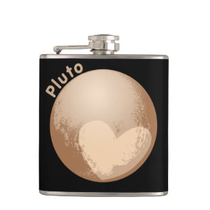 Niedlich Heart Pluto Flachmann