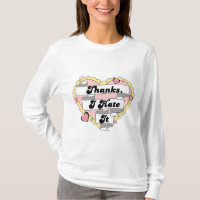 Niedlich Hearts Gelbe Spitzen und Rosa Danke, ich 