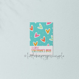 Niedlich Hearts Happy Valentine's Day Card Einladung