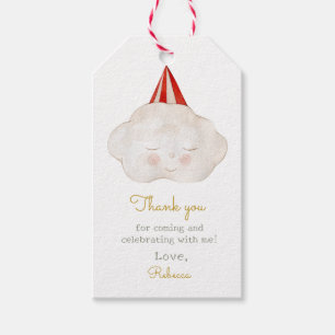 Niedlich Hello Baby Cloud Baby Dusche Geschenkanhänger
