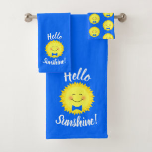 Niedlich Hello Sunshine Badhandtuch Set