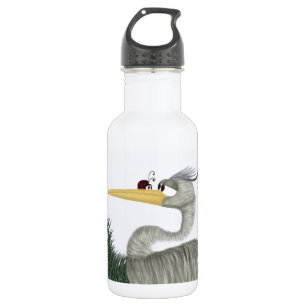 Niedlich Heron und Ladybug Edelstahlflasche