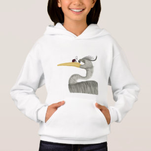 Niedlich Heron und Ladybug Hoodie