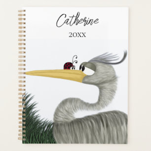 Niedlich Heron und Ladybug Planer