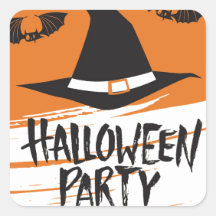 Niedlich-Hexenhut-Halloween-Party