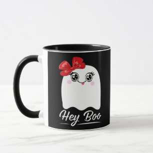 Niedlich Hey Boo Halloween Tasse