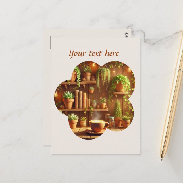 Niedlich hinzufügen postkarte (Vorderseite/Rückseite Beispiel)