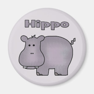 Niedlich Hippo Magnet