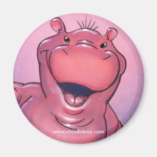 Niedlich Hippo Magnet