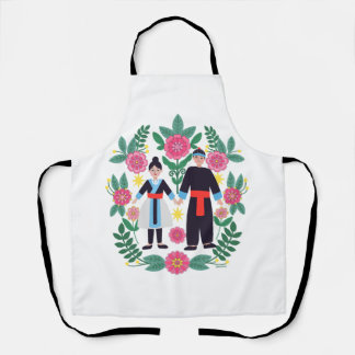 Niedlich Hmong Couple Schürze
