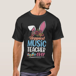 Niedlich hoffnungsloser Musiklehrer je Bunny Ear R T-Shirt