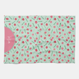 Niedlich Holiday Candy Cane Geschirrtuch