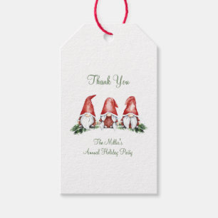 Niedlich Holiday Gnome Geschenkanhänger