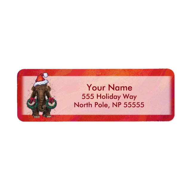 Niedlich Holiday Mastodon (Vorne)