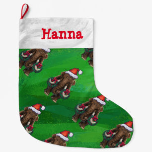 Niedlich Holiday Mastodon Grosses Weihnachtsfest S Großer Weihnachtsstrumpf