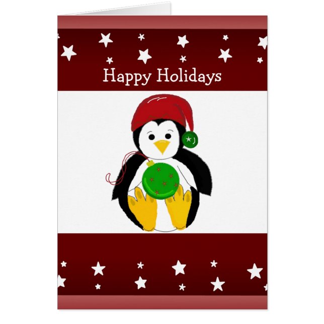 Niedlich Holiday Penguin (Vorne)